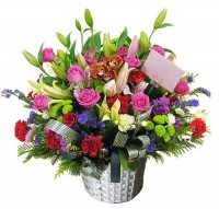 Beautiful Flower Basket