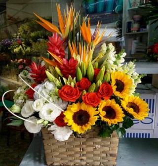 Advanced flower basket 16