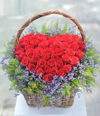 Luxurious Flower Basket 23