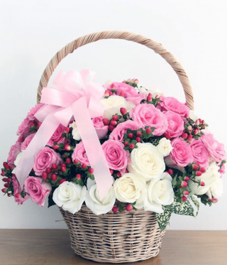 Luxurious Flower Basket 27