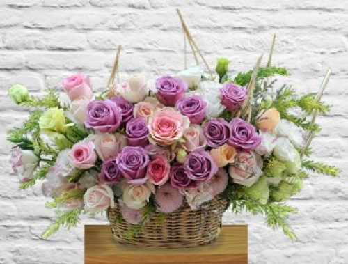 Luxurious Flower Basket 33