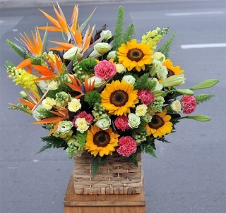 Luxurious Flower Basket 35