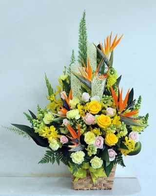 Luxurious Flower Basket 36