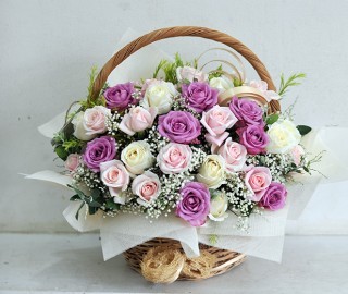 Luxurious Flower Basket 41