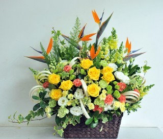 Luxurious Flower Basket 42