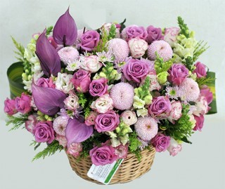 Luxurious Flower Basket 44