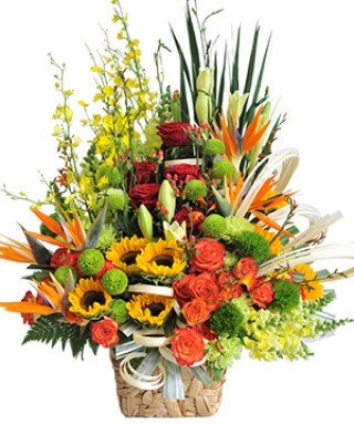 Luxurious Flower Basket 46