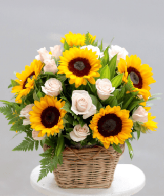 Luxurious Flower Basket 11