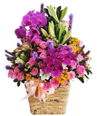Luxurious Flower Basket 12