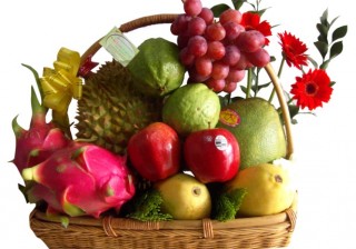 Fresh Fruit Basket 02