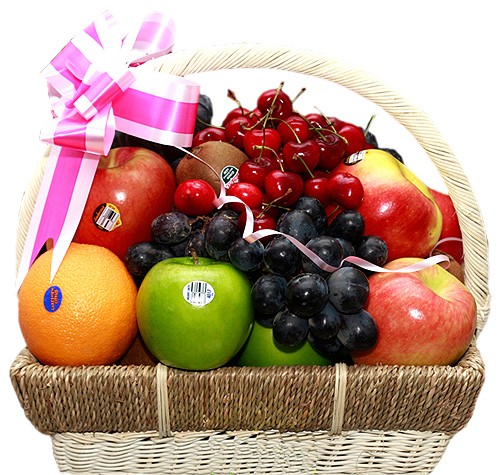 Fresh Fruit Basket 04