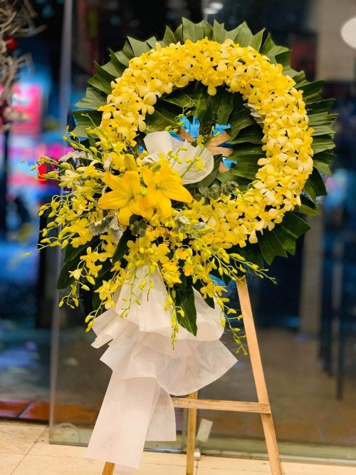 Condolence Fresh Flowers 55